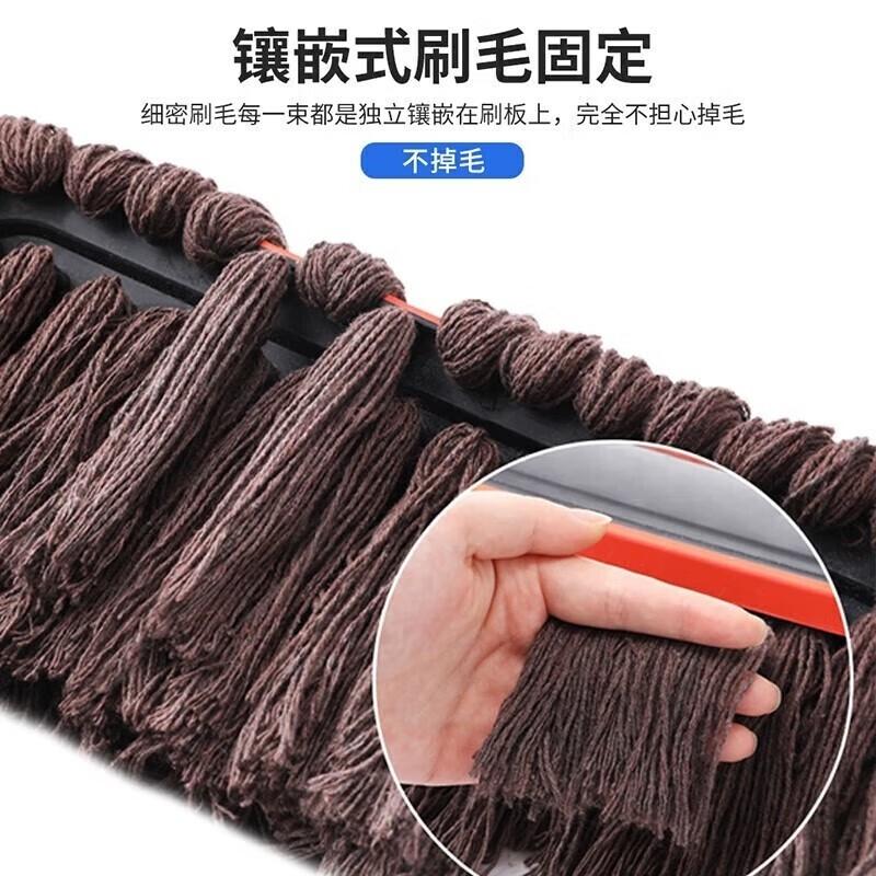 Car Wash Mop Car Wax Brush Retractable Dust Duster Car Cleaning Artifact Wax Trailer Brush Car Cleaning Mop