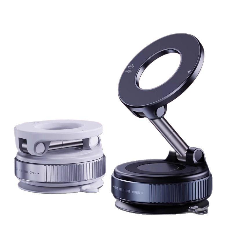 Mobile Phone Car Bracket 2025 New Car Center Console Navigation Magnetic Suction High-End Car Support Frame Multi-Purpose Function
