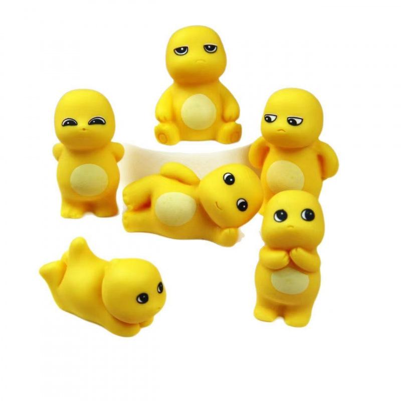 Cute Internet Celebrity Milk Dragon Healing Series Car Accessories Decoration Center Console Car 2024 New Decompression Car
