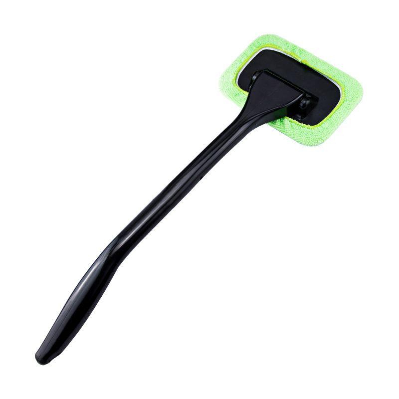 Car Front Windshield Glass Cleaning Brush Car Dust Remover Demisting Car Window Scraper Home Car Dual-Use Multifunctional Cleaning Brush
