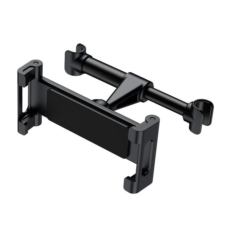 Cross-Border Car Mobile Phone Bracket Rear Bracket Car Rear Pillow Bracket Snap-on Tablet Bracket Telescopic Bracket