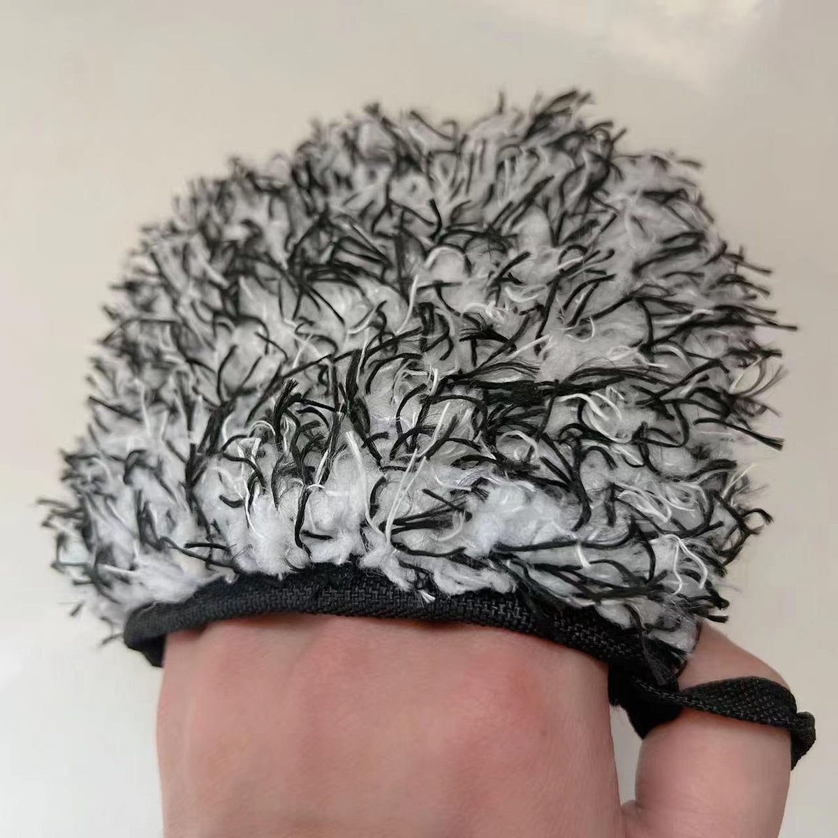 Car Wheel Hub Cleaning Finger Cover Microfiber Thickened Car Cleaning Gloves Strong Absorbent Long Wool Car Wash Cleaning Gloves