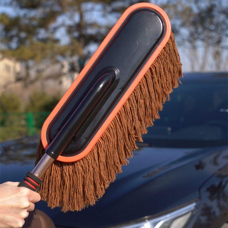 Car Dust Duster Car Washing Tools Full Set of Supplies Dust Cleaning Car Snow Removal Wax Mop Car Brush Soft Brush
