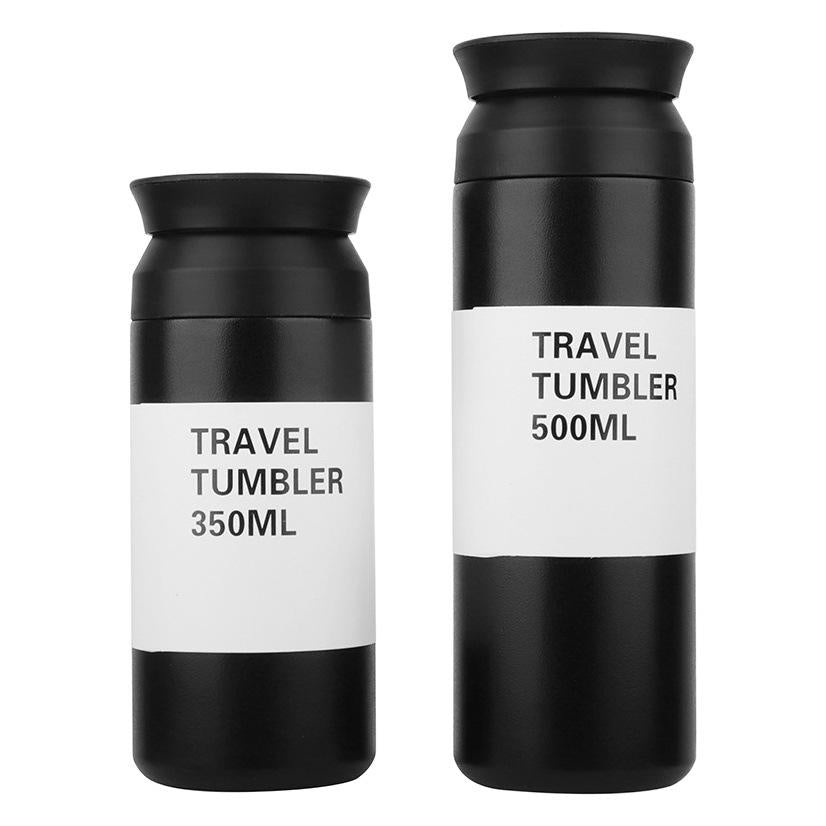 Japanese Harajuku Vacuum Cup Plastic Spray Simple 304 Stainless Steel Water Cup Portable Car Coffee Cup Student Portable Cup