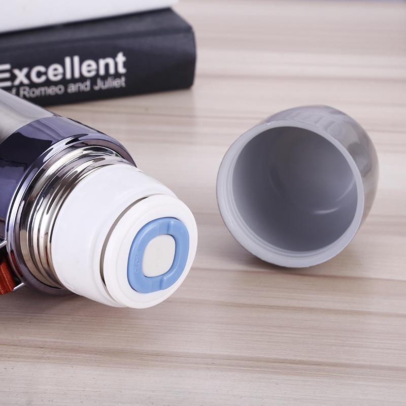 304 Stainless Steel Cup Vacuum Iron Nail Bullet Vacuum Cup Advertising Lettering Logo Gift Cup Advertising Gift