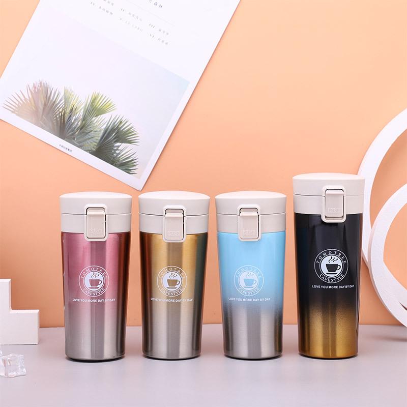 Cross-Border Stainless Steel 304 Generation Coffee Cup Vacuum Insulation Cup Portable Creative Simple Car Water Cup Wholesale