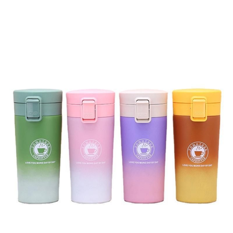 Cross-Border Stainless Steel 304 Generation Coffee Cup Vacuum Insulation Cup Portable Creative Simple Car Water Cup Wholesale