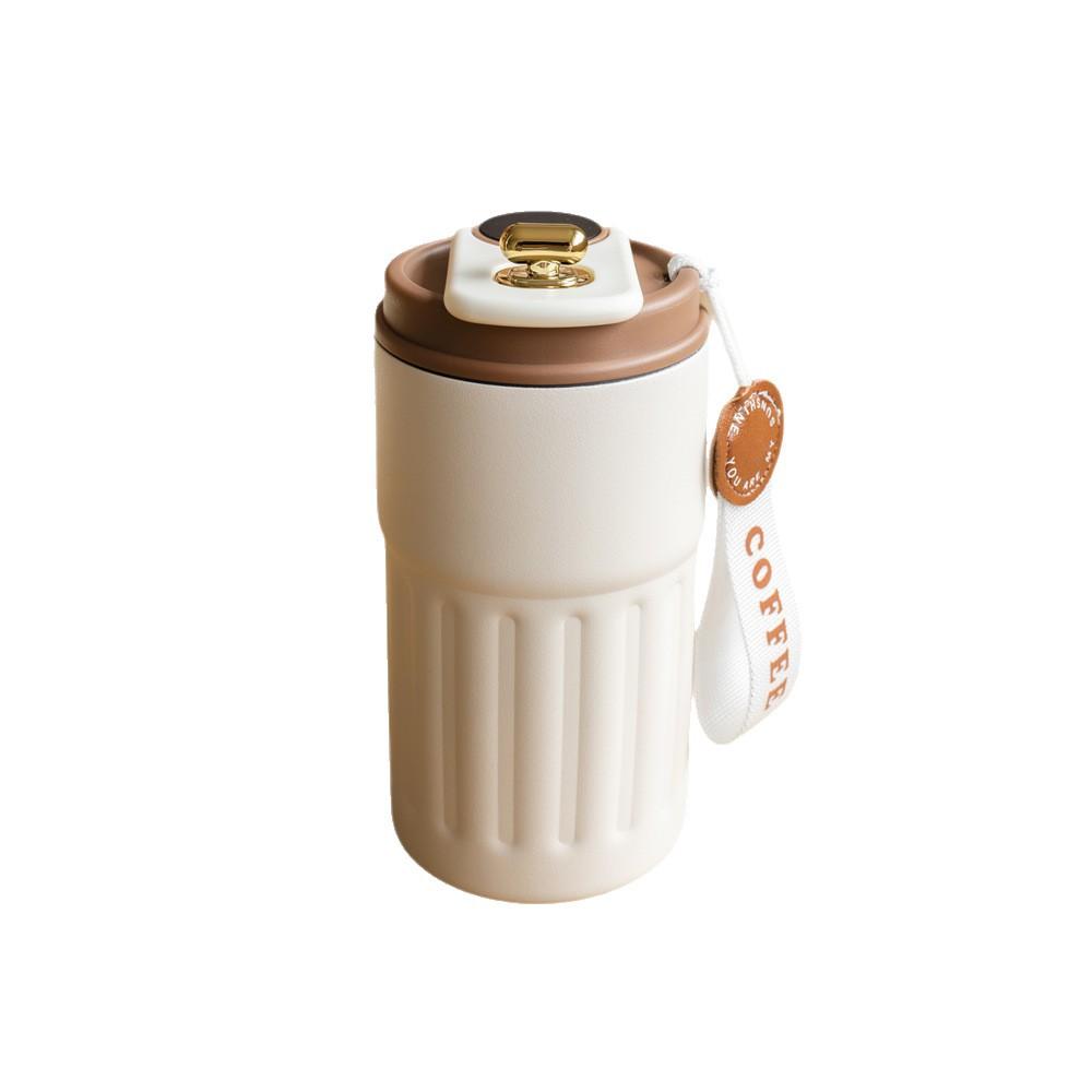 Intelligent Temperature Measuring Vacuum Cup High-Looking 304 Stainless Steel Coffee Cup Portable Car Portable Gift Cup Wholesale