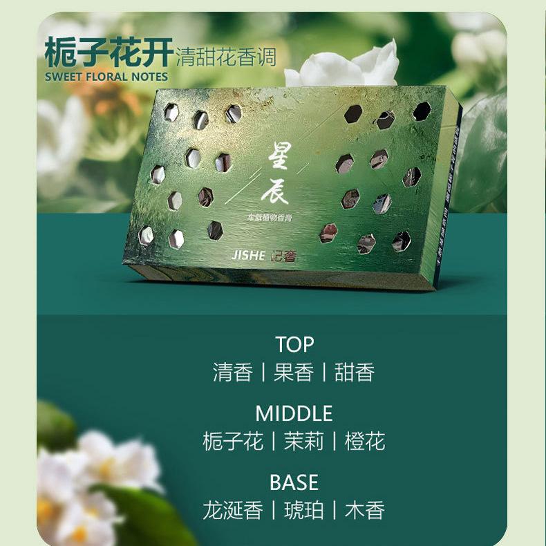 Tiktok Hot Starry Sky Aromatherapy Car Paste Balm Creative Car Solid Perfume Car Deodorant Deodorant