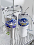 Large Capacity Ice Cream Cup Girls' Straw Vacuum Cup Car Men's 304 Stainless Steel Water Cup Cold-Keeping Cup Coffee Cup