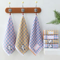 Cotton Square Towel Wholesale Thickened Hanging Face Washing and Hand Wiping Cute Small Towel One-Piece Delivery Gao Yang Cotton Square Towel