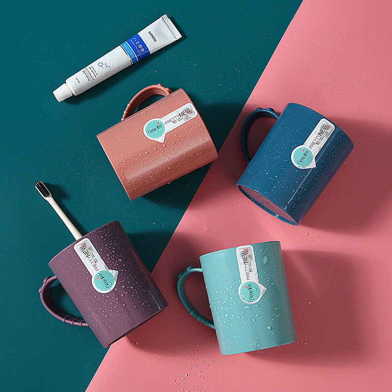 Household Mouthwash Cup, Minimalist Brushing Rinse Cup, Nordic Couple Toothbrush Cup Set, Creative Student Bathroom Cup