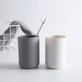 Japanese Style Mouthwash Cup Toilet Toothbrush Cup Simple Elegant Couple Tooth Cup Factory Direct Sale Wholesale Plastic Wash Cup