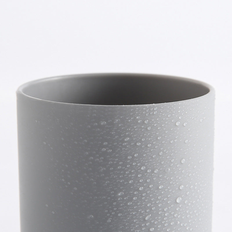 Japanese Style Mouthwash Cup Toilet Toothbrush Cup Simple Elegant Couple Tooth Cup Factory Direct Sale Wholesale Plastic Wash Cup