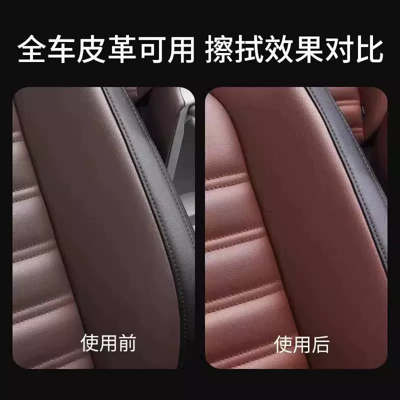 Car Interior Leather Care Cleaning Wet Tissue Car Wipes Car Washing Tools Leather Box Wiping Suitable