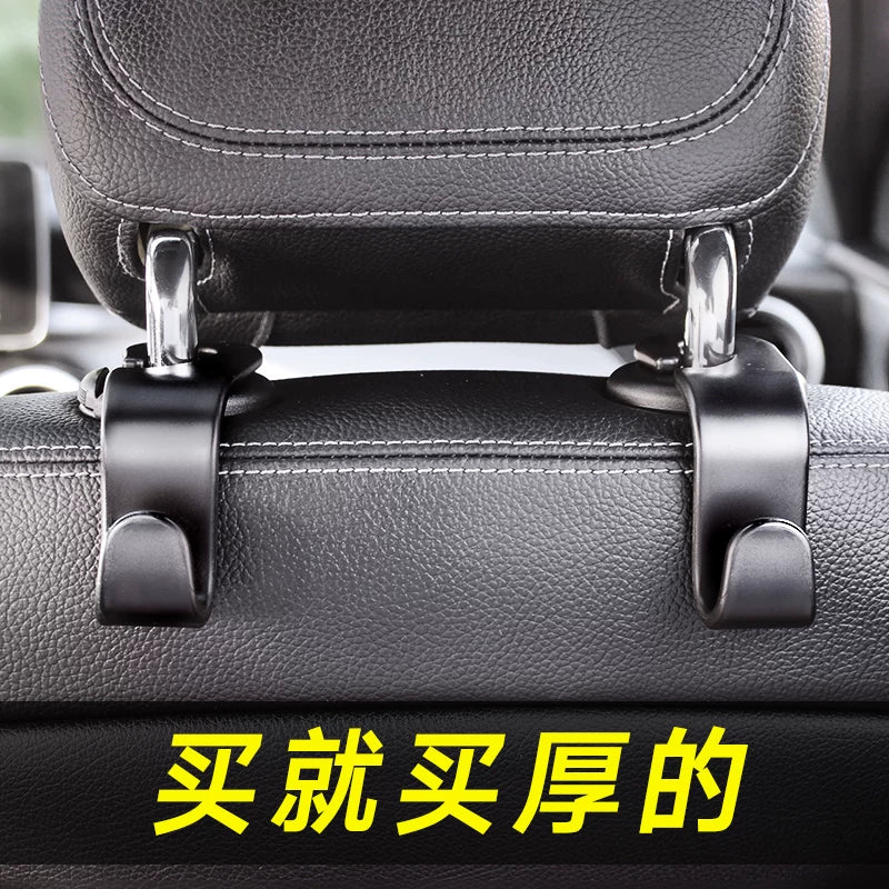 [Buy One Get Two] Car Hook Car Hook Seat Back Car Multi-Functional Items Cartoon Head