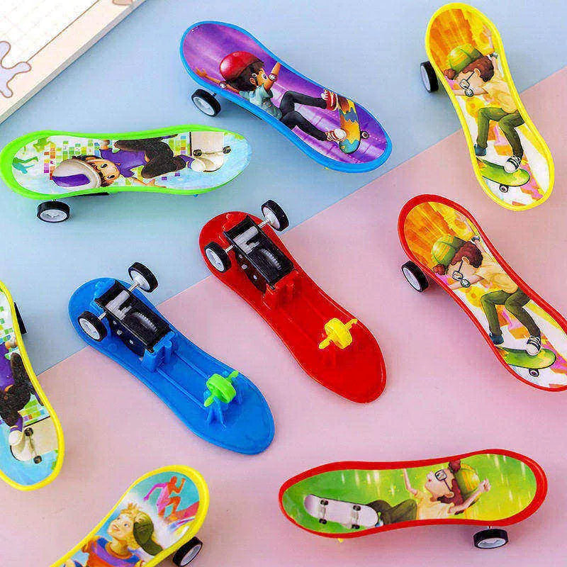 ~ Finger Pull Back Scooter Toy Children's Sliding Car Boys and Girls Baby