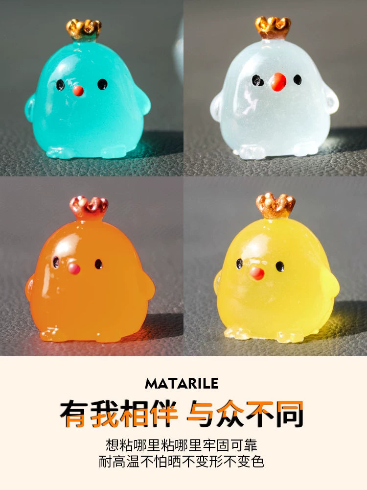 Novice Driving Auxiliary Logo Car Safety Luminous Notice Stickers Car Point Mark Car Reference Car Distance