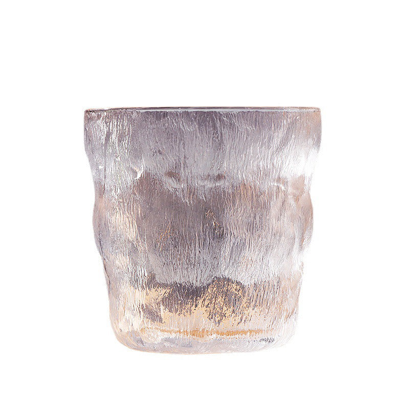 Free Delivery Glacier Glass Drinking Cup for Office and Home, Stylish Juice, Coffee, Whiskey and Wine Glass, Customizable