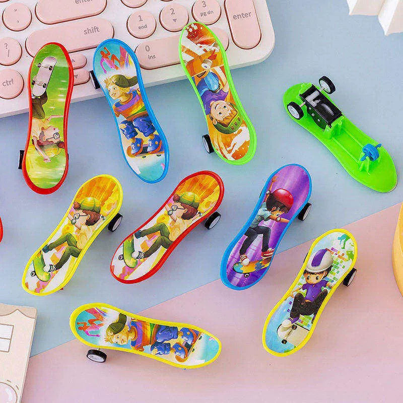 ~ Finger Pull Back Scooter Toy Children's Sliding Car Boys and Girls Baby