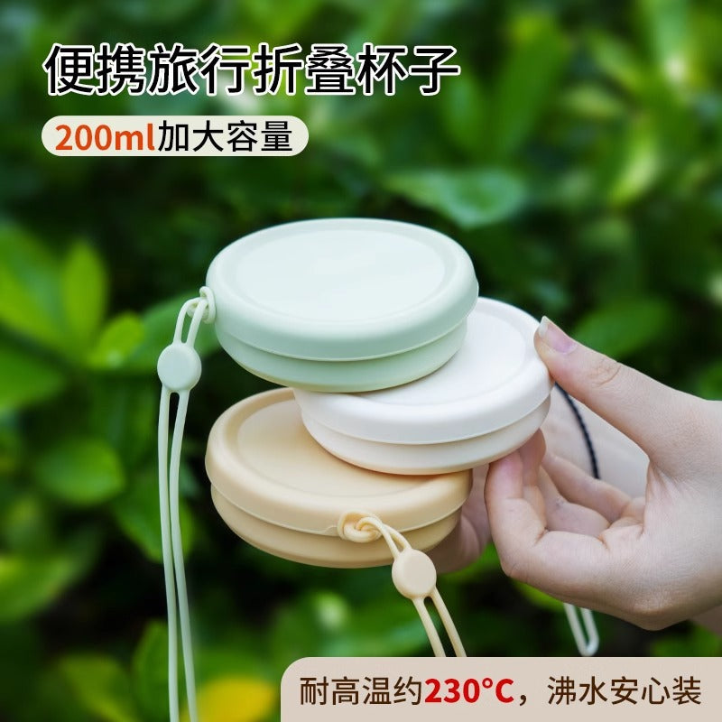 Foldable Travel Mouthwash Cup, Food Grade Portable Water Cup, Collapsible Tooth Cup