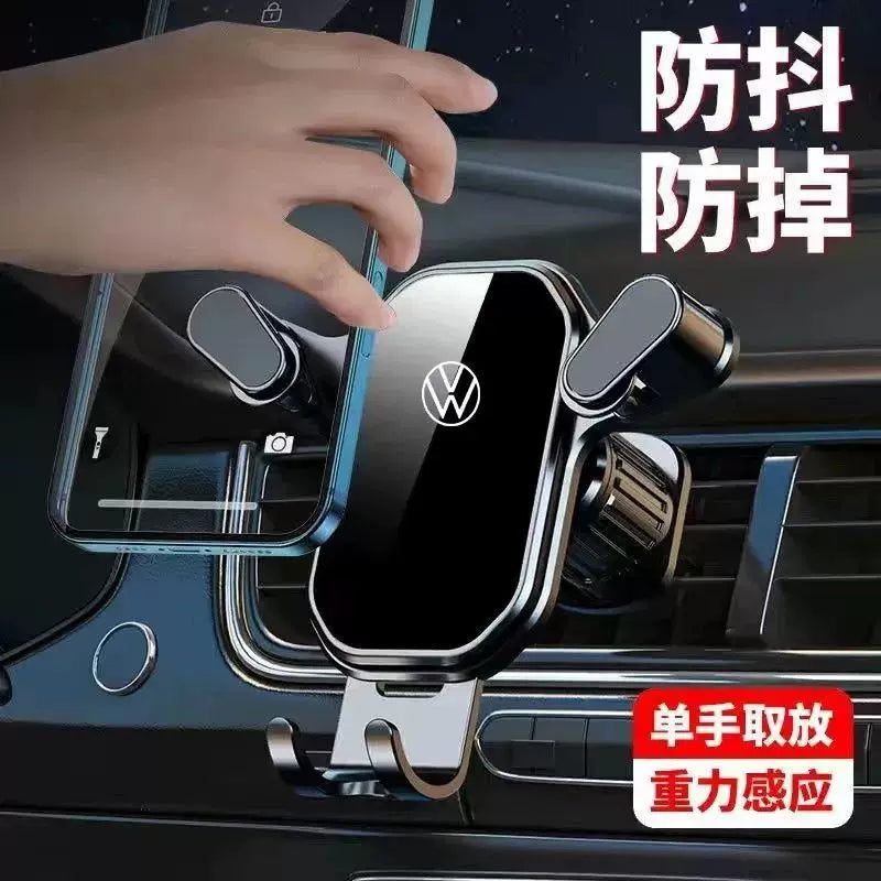 New 2026 Mobile Phone Bracket Suitable for Automatic Anti-Shake Car Air Outlet Car Convenient Navigation Fixed Car Bracket