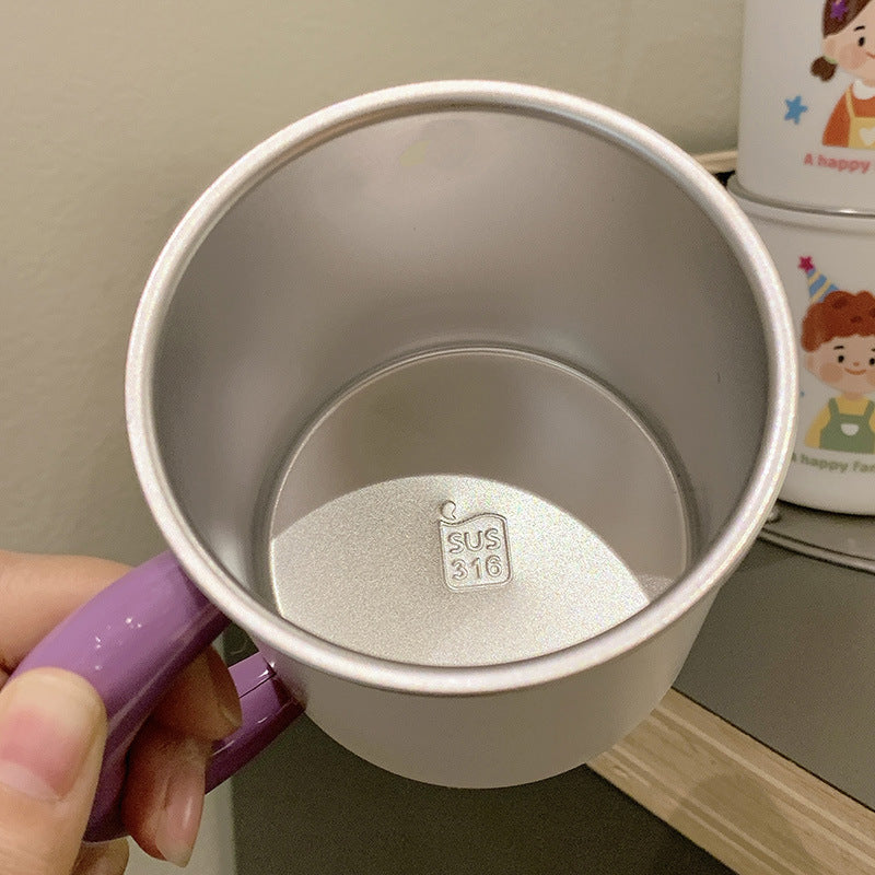 New Upgraded 316 Stainless Steel Kids’ Water Cup — Multipurpose Household Wash Cup for Toothbrush, Brushing and Mouthwash