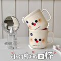 Adorable Mouthwash Cup Stylish Children's Household Toothbrush Cup Wash Cup for Students Thickened Portable Couple Toothbrush Cup