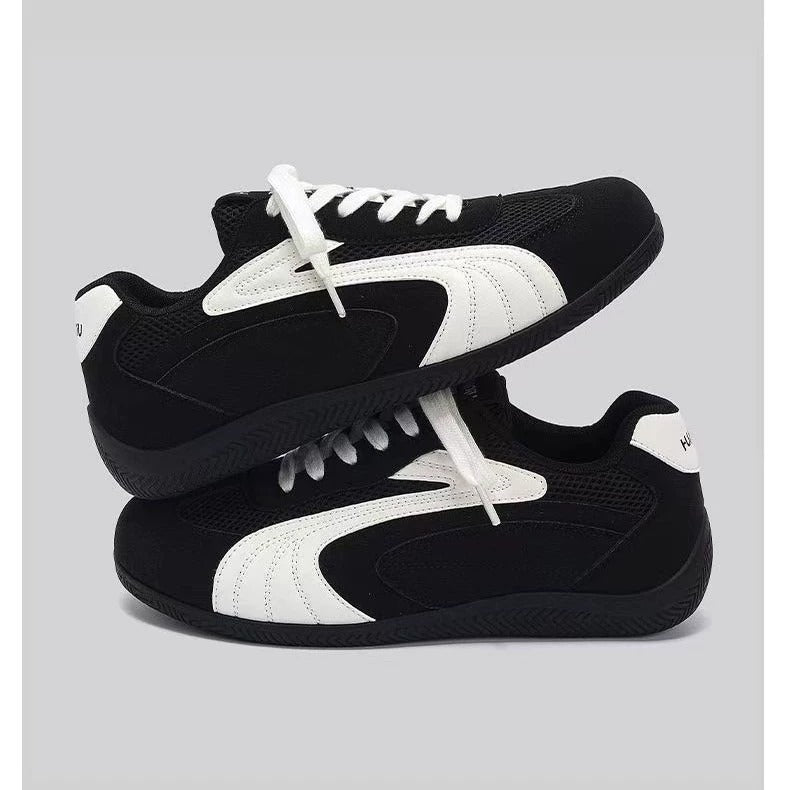 Casual Shoes New Men's and Women's Fashionable Shoes Breathable Invisible Height Increasing German Training Shoes Comfortable Flat Outdoor Sneakers