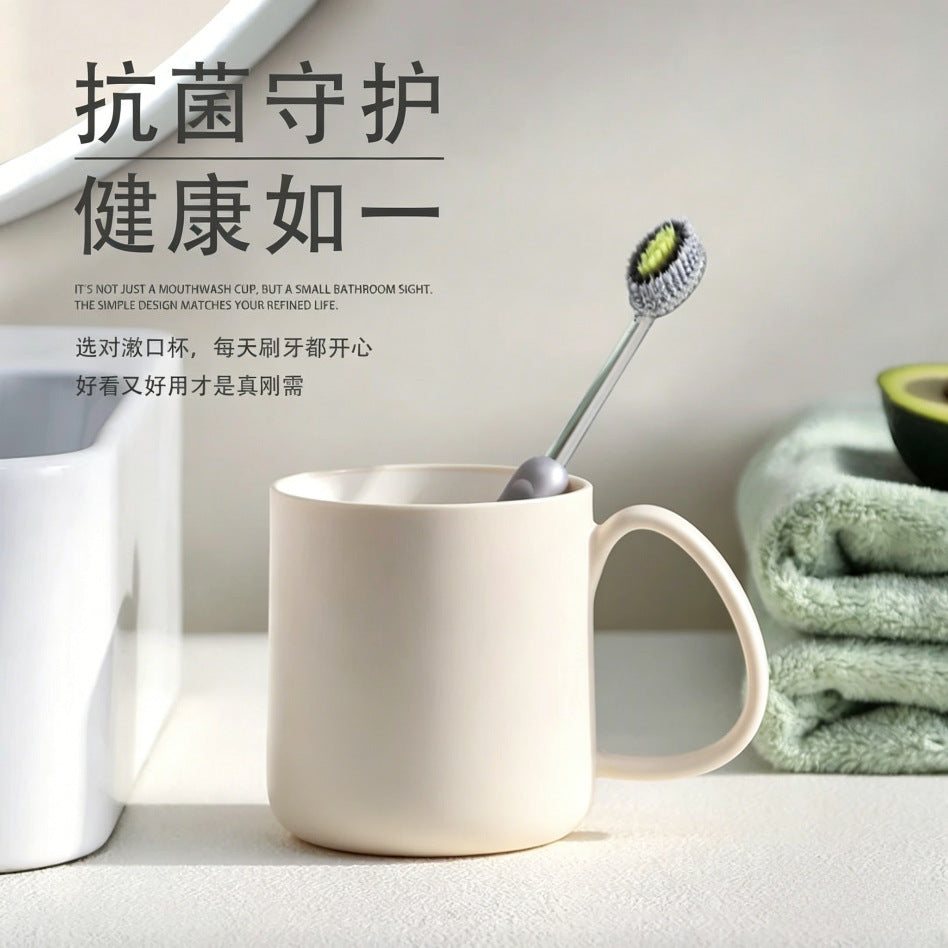 Yfz2255 Antibacterial Mildew-Resistant Mouthwash Cup | Three-Mouth & Four-Mouth Family Toothbrush Cup | Couple Wash Cup