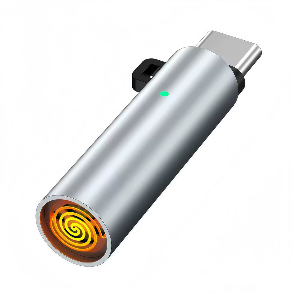 Mini Mobile Phone Cigarette Lighter Type-c Interface Portable Lighter Portable Travel Can Get on the Plane Car Cigarette Lighter