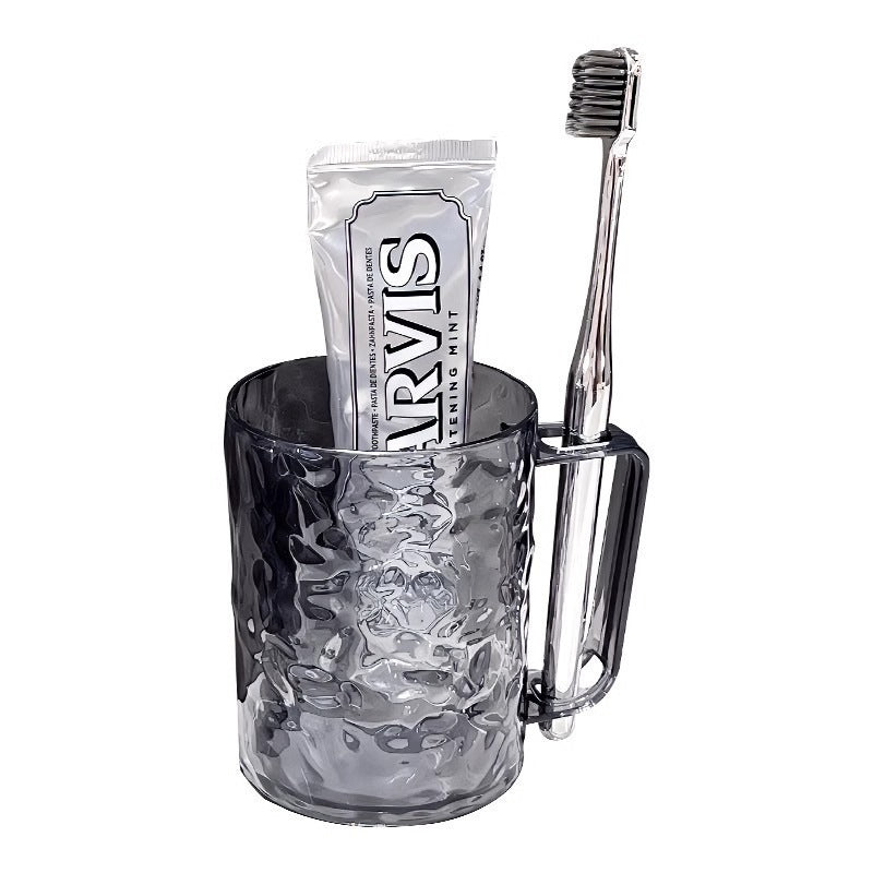 Glacier Pattern Mouthwash Cup - High-Aesthetic Universal Toothbrush Cup, Light Luxury High Transparency Creative Household Cup, Wholesale