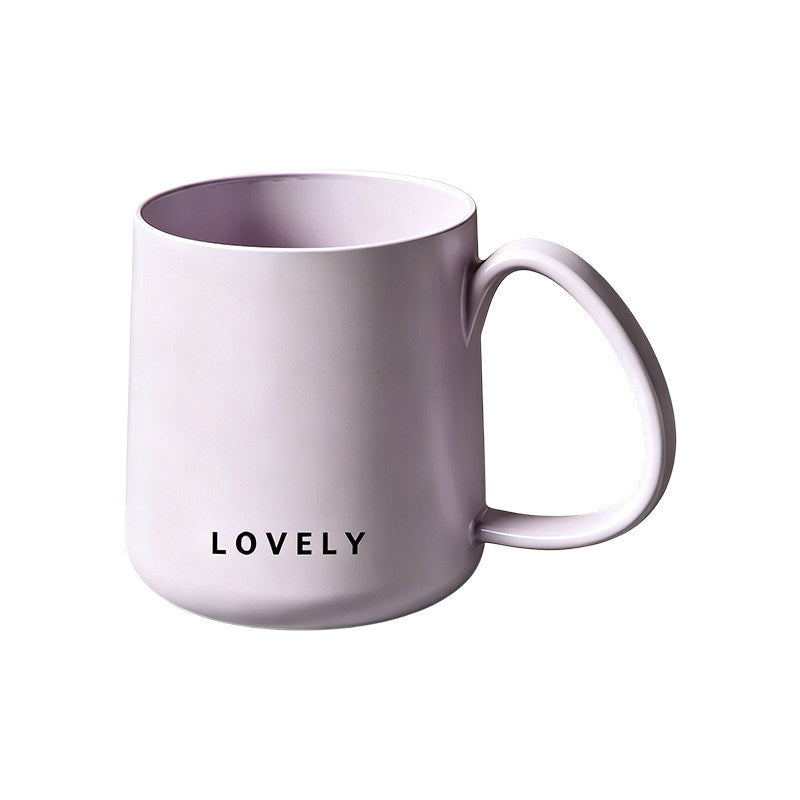 Food-Grade Household Toothbrush Cup with Anti-Mildew and Antibacterial Properties, Mouthwash Rinse Cup, Couple Toothbrush Holder, High-Color-Value Wash Cup