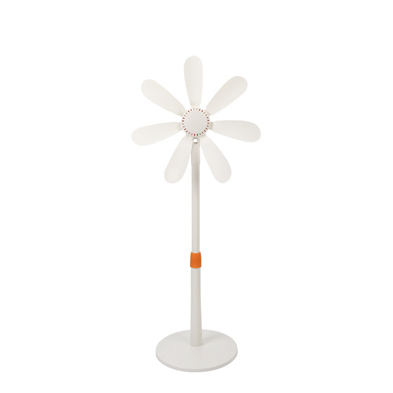 Strict Selection Vertical Fan Household Small Floor Fan Soft Leaf Student Dormitory Desktop Dormitory Retractable Bedside Fan