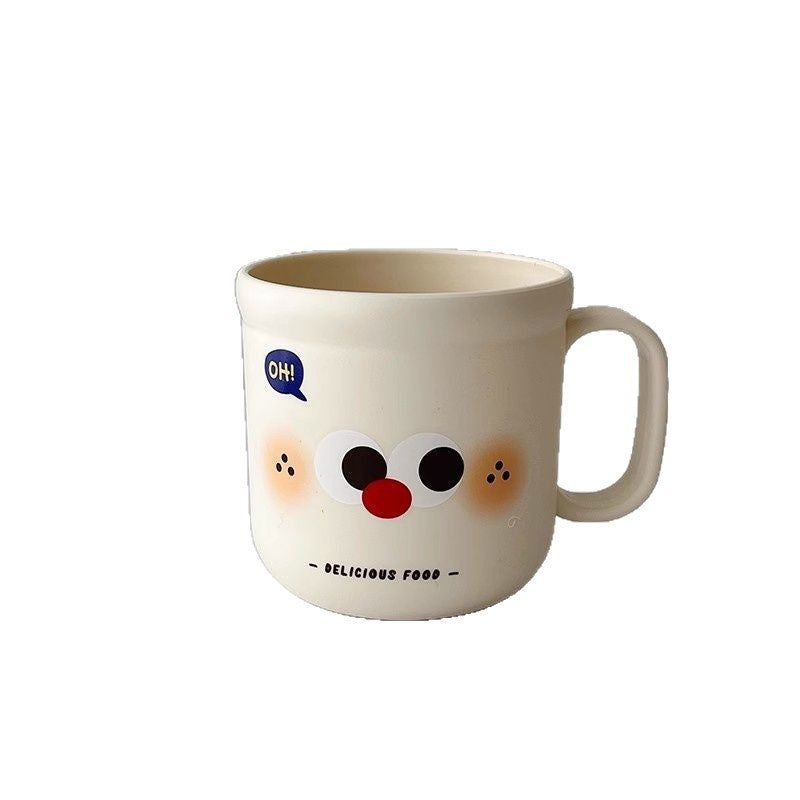 Adorable Mouthwash Cup Stylish Children's Household Toothbrush Cup Wash Cup for Students Thickened Portable Couple Toothbrush Cup