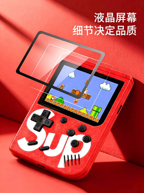 2026 New Super Mario Handheld Game Machine Mini Mary Double Children's Toy Boy Gift