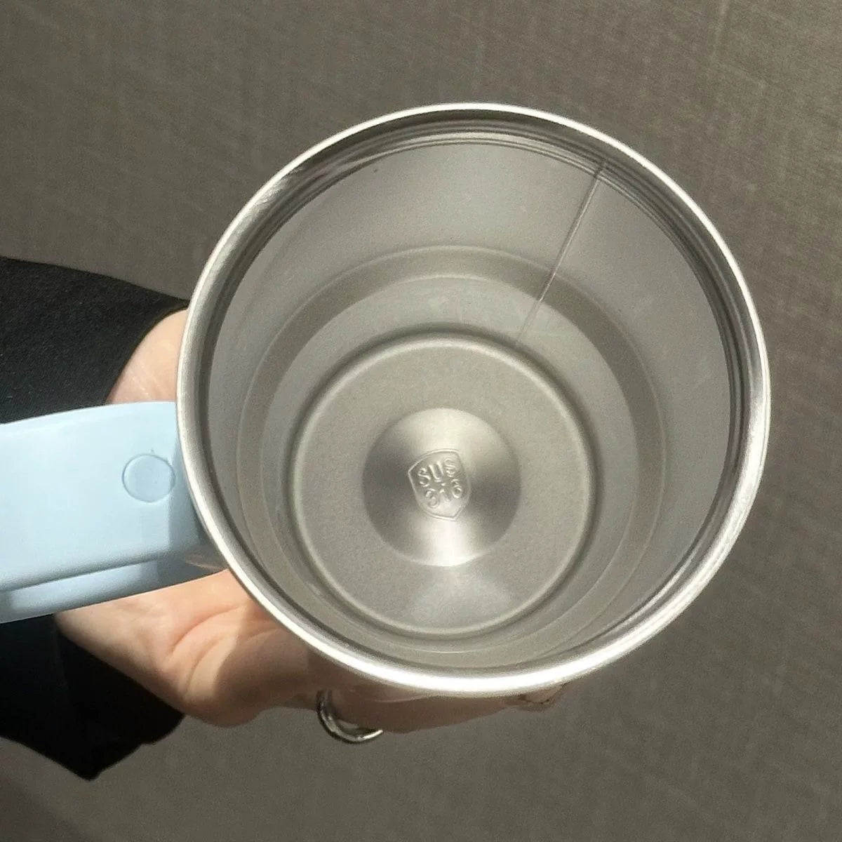 Summer Car Ice Cream Cup Large Capacity Tea Leak Vacuum Cup 316 Cold-Keeping Straw Cup Portable Water Cup for Male and Female Students