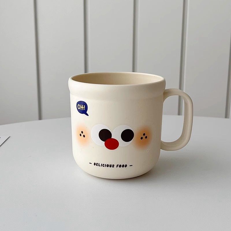 Adorable Mouthwash Cup Stylish Children's Household Toothbrush Cup Wash Cup for Students Thickened Portable Couple Toothbrush Cup