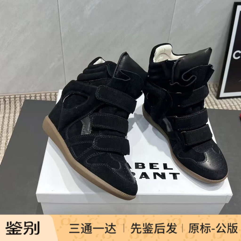 Foreign Trade Cross-Border Special for European and American Street Popular Hidden Height Increasing Casual Shoes Isabel High-Top Shoes Casual Sneakers