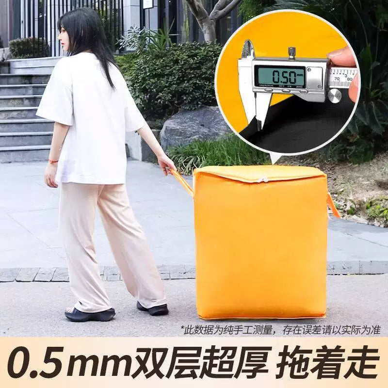 Large Capacity Moving Packing Bag Waterproof Special Season Changing Clothes Quilt Storage Bag Artifact Express Bag Storage Box