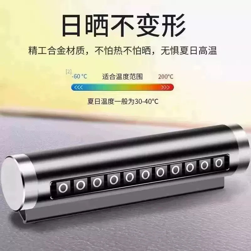 Mobile Phone Plate High-End Temporary Parking Number Plate Stickers Car Car Car Digital Car License Plate Roller