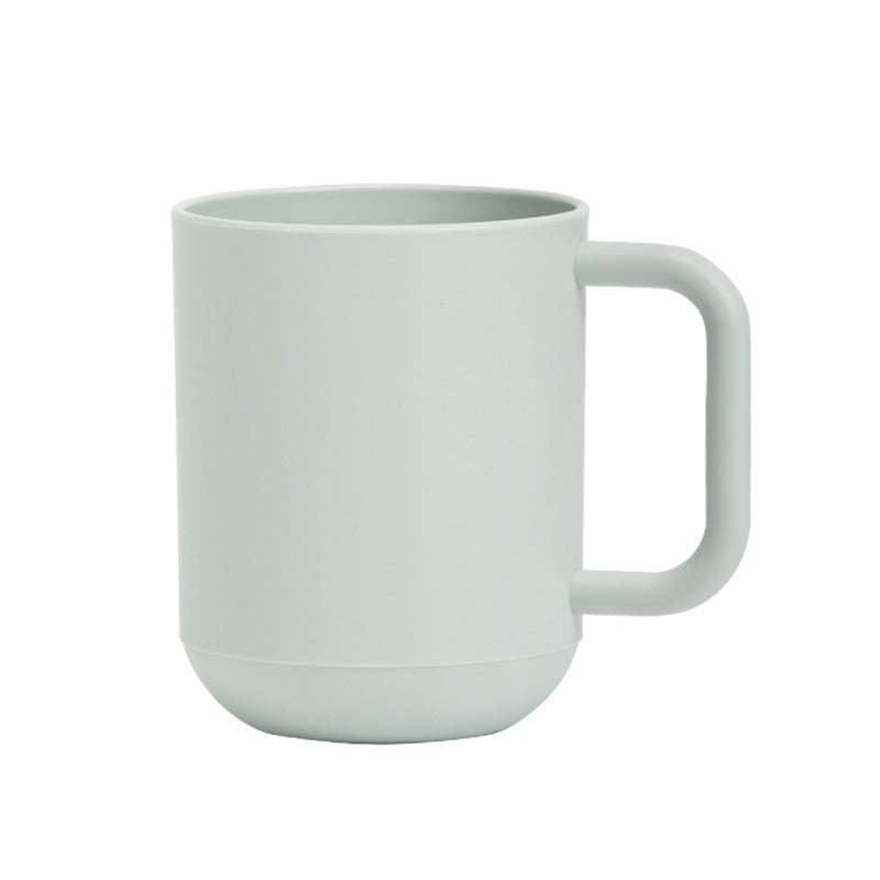 Mouthwash Cup Simple Brushing Household Wash Cup Couple Student Dormitory Water Cup with Handle Plastic Thickened Drop-Resistant