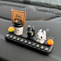 Mobile Phone Card 2026 New Toothless Baby Temporary Parking Number Plate Car Personalized Creative Car Decoration
