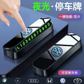 New Car Car Temporary Phone Card Mobile Car Parking Number Card Mobile Car High Temperature Resistant Digital Card Car Interior Decoration