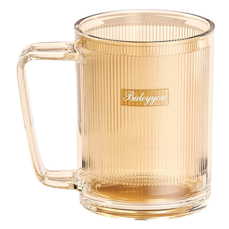 Mouthwash Cup for Washing and Brushing, Drop-Resistant Cup for Children, Couples and Household Use, Portable Student Dormitory Essential, Light Luxury