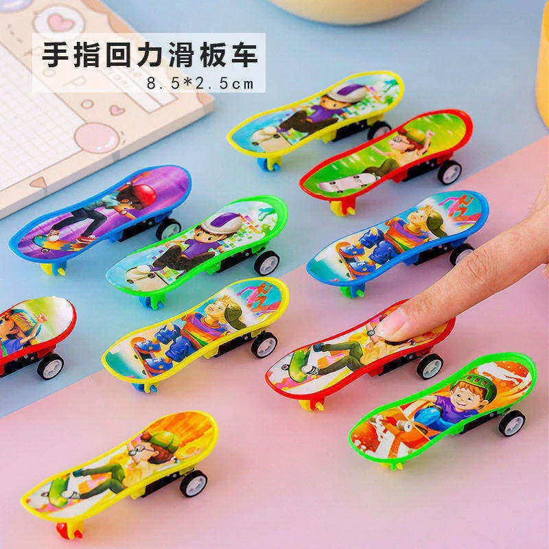 ~ Finger Pull Back Scooter Toy Children's Sliding Car Boys and Girls Baby