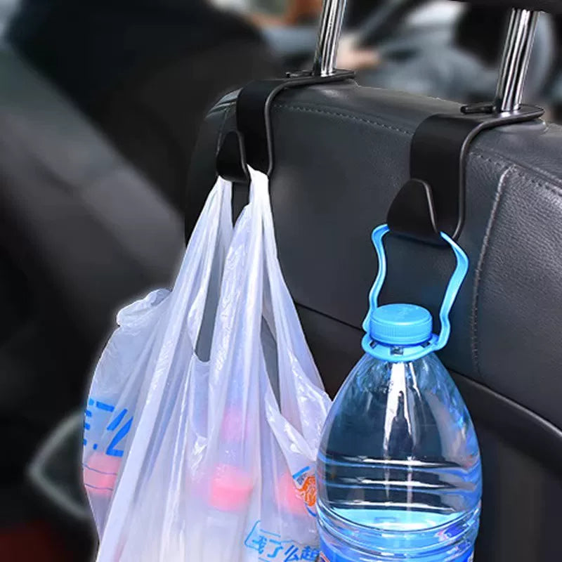 [Buy One Get Two] Car Hook Car Hook Seat Back Car Multi-Functional Items Cartoon Head